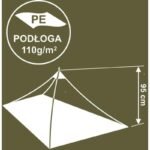 MOSQUITO NET TENT 200X120X95CM ENERO CAMP - Image 5