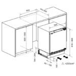MPM-116-CJI-17/E white built-in refrigerator