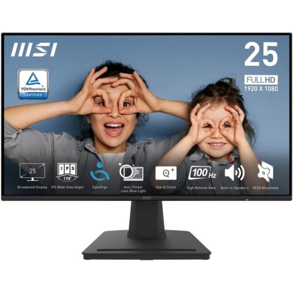 MSI 24.5" PRO MP252IPS 100Hz monitor