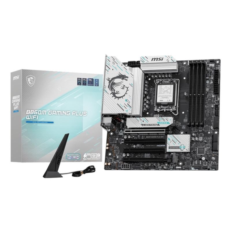 lupin-wear-ca-msi-b860m-gaming-plus-wifi-motherboard-2340213 MSI B860M GAMING PLUS WIFI Motherboard - Image 1