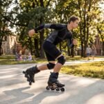 NA1601 SLALOM ROLLER SKATES SLAYD BLACK SIZE 39 NILS EXTREME - Image 2