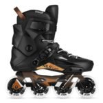 NA1601 SLALOM ROLLER SKATES SLAYD BLACK SIZE 46 NILS EXTREME - Image 3