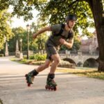 NA1601 SLAYD SLALOM ROLLER SKATES GREEN SIZE 40 NILS EXTREME - Image 2