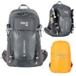 NC1925 GRAY WAYFARER 35L NILS CAMP TRAVEL BACKPACK - Image 2
