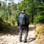 NC1925 GRAY WAYFARER 35L NILS CAMP TRAVEL BACKPACK - Image 6