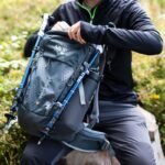 NC1925 GRAY WAYFARER 35L NILS CAMP TRAVEL BACKPACK - Image 8
