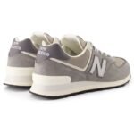 New Balance U574 gray Lifestyle unisex sneakers (U574SNV) - Image 5
