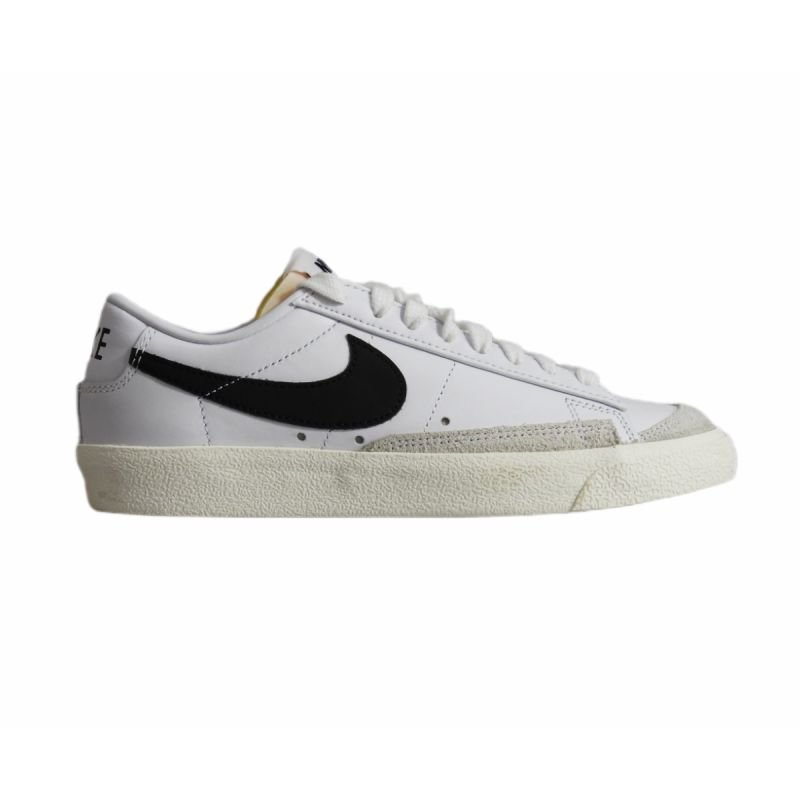lupin-wear-ca-nike-blazer-low-77-vintage-white-sail-black-sneakers-da6364-101-1976523 Nike Blazer Low 77 Vintage White/Sail/Black Sneakers - DA6364-101 - Image 1