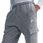 Nike Club Mens Pants Gray FN3805 063 - Image 4