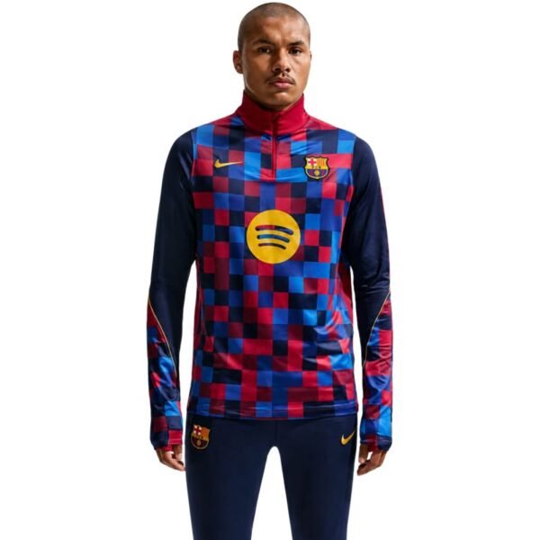 Nike FC Barcelona Strike Home Mens Jersey Blue and Red IQ1301 621