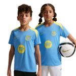 Nike Junior FC Barcelona 4th T-shirt FZ1417-413 - Image 2