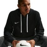 Nike Park 26 Fleece Full-Zip Hoodie Mens Black IB1228 010 - Image 4