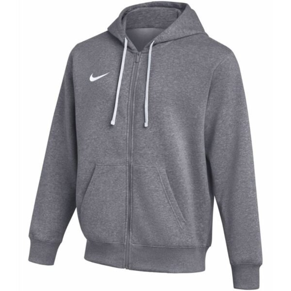 Nike Park 26 Fleece Full-Zip Hoodie Mens Gray IB1228 071