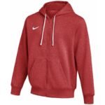 Nike Park 26 Fleece Full-Zip Hoodie Mens Red IB1228 657