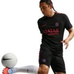 Nike PSG mens T-shirt black II1855 011 - Image 5