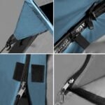 NILS CAMP trekker NC6012 camping tent blue-gray - Image 3