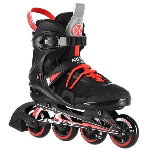 NILS EXTREME NA14124 ROLLER SKATES BLACK SIZE 42