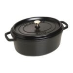 Oval cast iron pot STAUB 40509-319-0 - black 5.5 ltr - Image 2