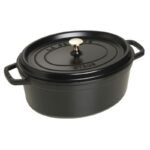Oval cast iron pot STAUB 40509-319-0 - black 5.5 ltr