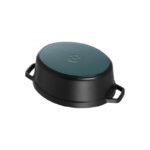 Oval cast iron pot STAUB 40509-319-0 - black 5.5 ltr - Image 3