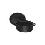 Oval cast iron pot STAUB 40509-319-0 - black 5.5 ltr - Image 4