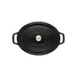 Oval cast iron pot STAUB 40509-319-0 - black 5.5 ltr - Image 5