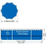 OVAL FRAME POOL 366X76CM ULTRA STRONG 12016V63 - Image 5