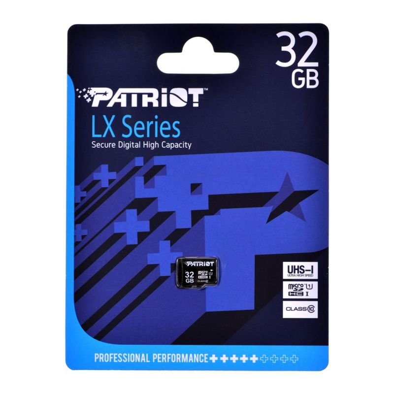 lupin-wear-ca-patriot-lx-series-microsdhc-32gb-class-10-uhs-i-2328171 Patriot LX Series microSDHC 32GB Class 10 UHS-I - Image 1