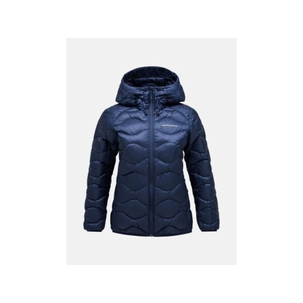PEAK PERFORMANCE Helium Down Hood Jacket Women blue