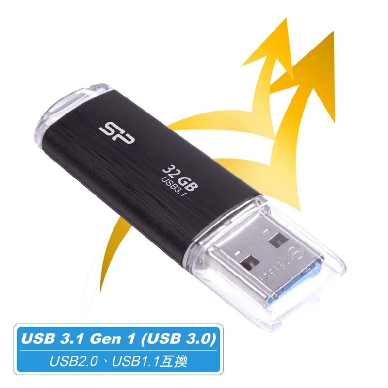 lupin-wear-ca-pendrive-silicon-power-blaze-b02-32gb-usb-3-1-black-sp032gbuf3b02v1k-2309645 Pendrive Silicon Power Blaze B02 32GB USB 3.1 black (SP032GBUF3B02V1K) - Image 1
