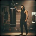 PREMIUM Punching Bag - SBRX Black - Empty - 130cm | DBX Bushido - Image 2