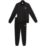 Puma Ess No. 1 Logo Poly Mens Tracksuit Black 692630 01 - Image 2