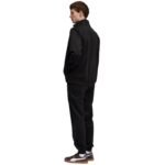 Puma Ess No. 1 Logo Poly Mens Tracksuit Black 692630 01 - Image 4
