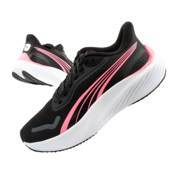 Puma Pounce Lite womens sports shoes, lightweight and comfortable, black