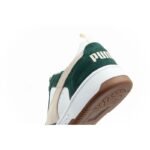 Puma Rebound v6 mens sports sneakers fashionable comfortable white green - Image 7