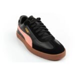 Puma womens sports shoes CLub II Era sneakers black fashionable leather - Image 3