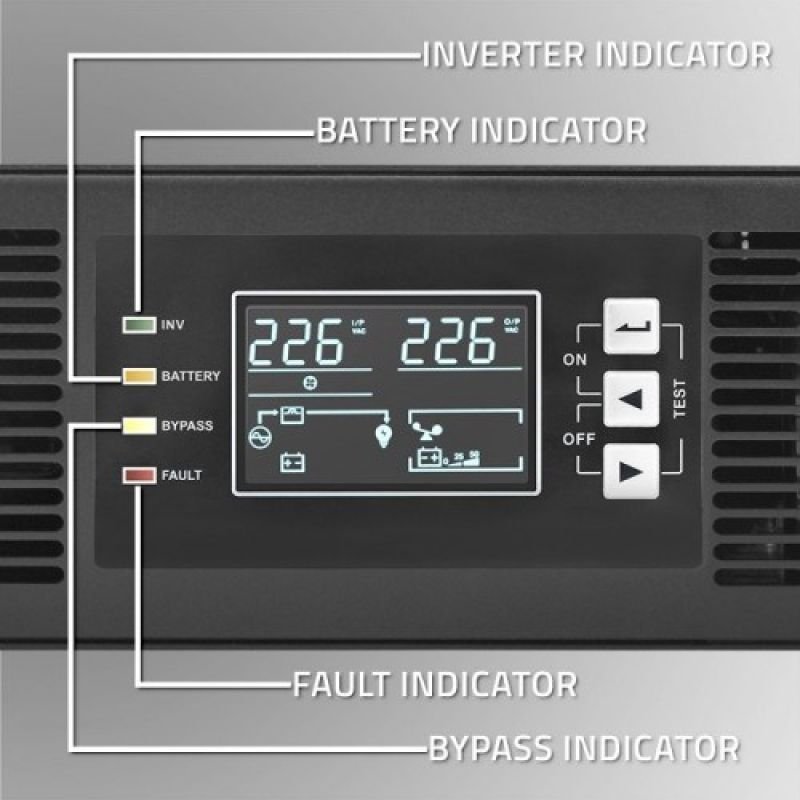 lupin-wear-ca-qoltec-52285-ups-double-conversion-online-1-kva-1000-w-2-x-mains-socket-2474943 Qoltec 52285 UPS Double Conversion (Online) 1 kVA 1000 W 2 x Mains Socket - Image 1