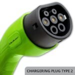 Qoltec 52476 Mobile charger for electric car EV with regulation 2 in 1 Type 2 | 3.5kW | 230V | Wi-fi | LCD | Portable | Wallbox | 5m - Image 3