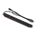 Qoltec 53998 strip (black) - Image 2
