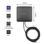 Qoltec Antenna 4G LTE DUAL MIMO booster 35dBi 50W 2xSMA male (57041) - Image 4