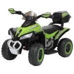 QUAD CAR WITH MICRON BATTERY GREEN 1039091