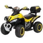 QUAD CAR WITH MICRON BATTERY YELLOW 1032764 - Image 7