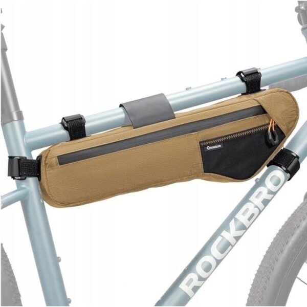 Qunature khaki bike frame bag 4.2 l