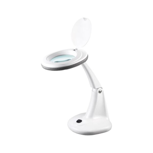 Rebel 5D 6W Table Lamp with Magnifying Glass, 6500K