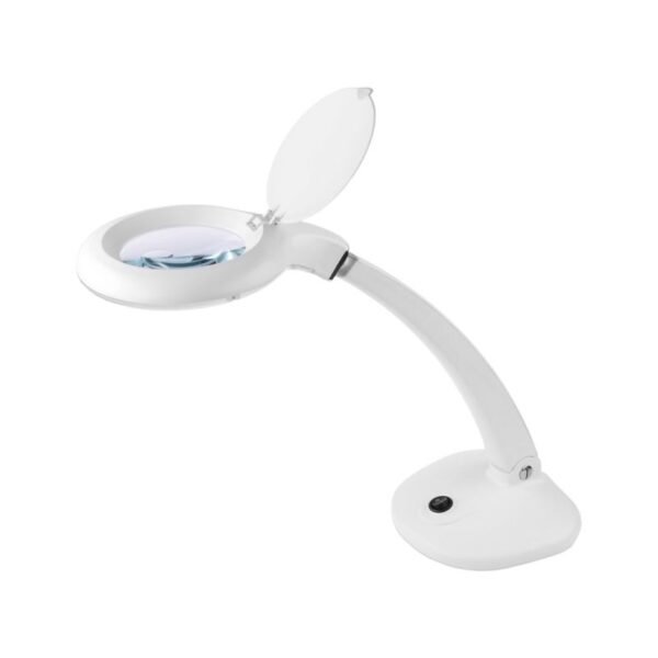 Rebel 6W desk lamp with magnifying glass (30x2835SMD)