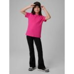 Regular plain girls T-shirt 4F 4FJRSS26TTSHF3554-12S - Image 6