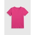 Regular plain girls T-shirt 4F 4FJRSS26TTSHF3554-12S - Image 7