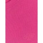 Regular plain girls T-shirt 4F 4FJRSS26TTSHF3554-12S - Image 8