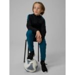Regular sports sweatshirt without hood for boys 4F 4FJRSS26TFSWM0991-20S - Image 5