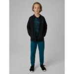 Regular sports sweatshirt without hood for boys 4F 4FJRSS26TFSWM0991-20S - Image 7